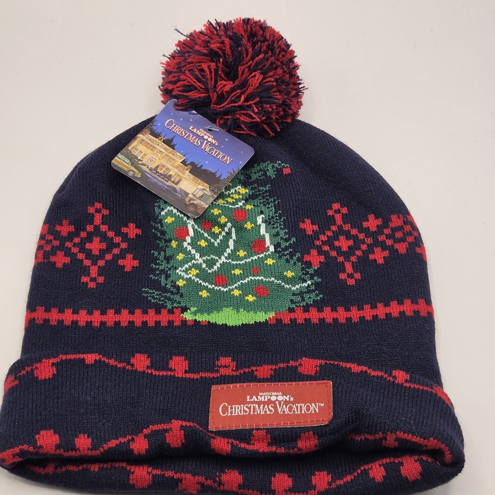 Christmas Vacation Griswold Family Tree Beanie Xmas Holiday Winter NWT